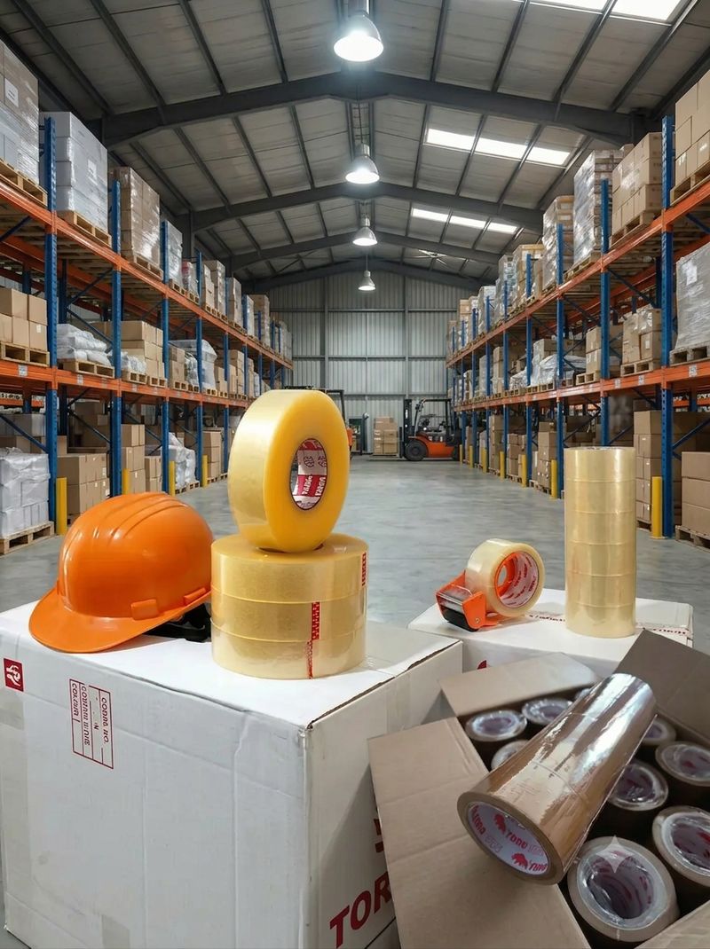 BOPP Tape clear, tan, gold — produk unggulan PT Pabrik Lakban Terdekat Semarang
