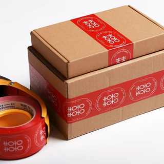 BOPP Printing Tape custom logo Fragile Handle with Care